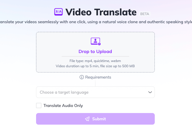 HeyGen Video Translator